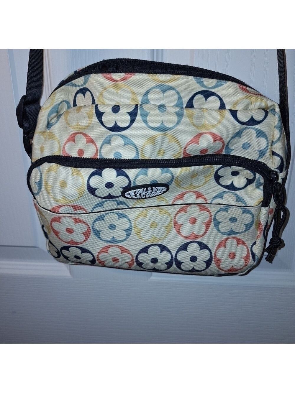 Petals and Peacock Flower Single Strap Handbag Purse